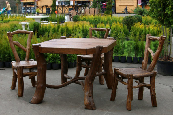 Комплект садовой мебели стол и 4 стула