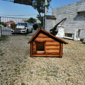 Будка для собаки 110х70х105 вид спереди