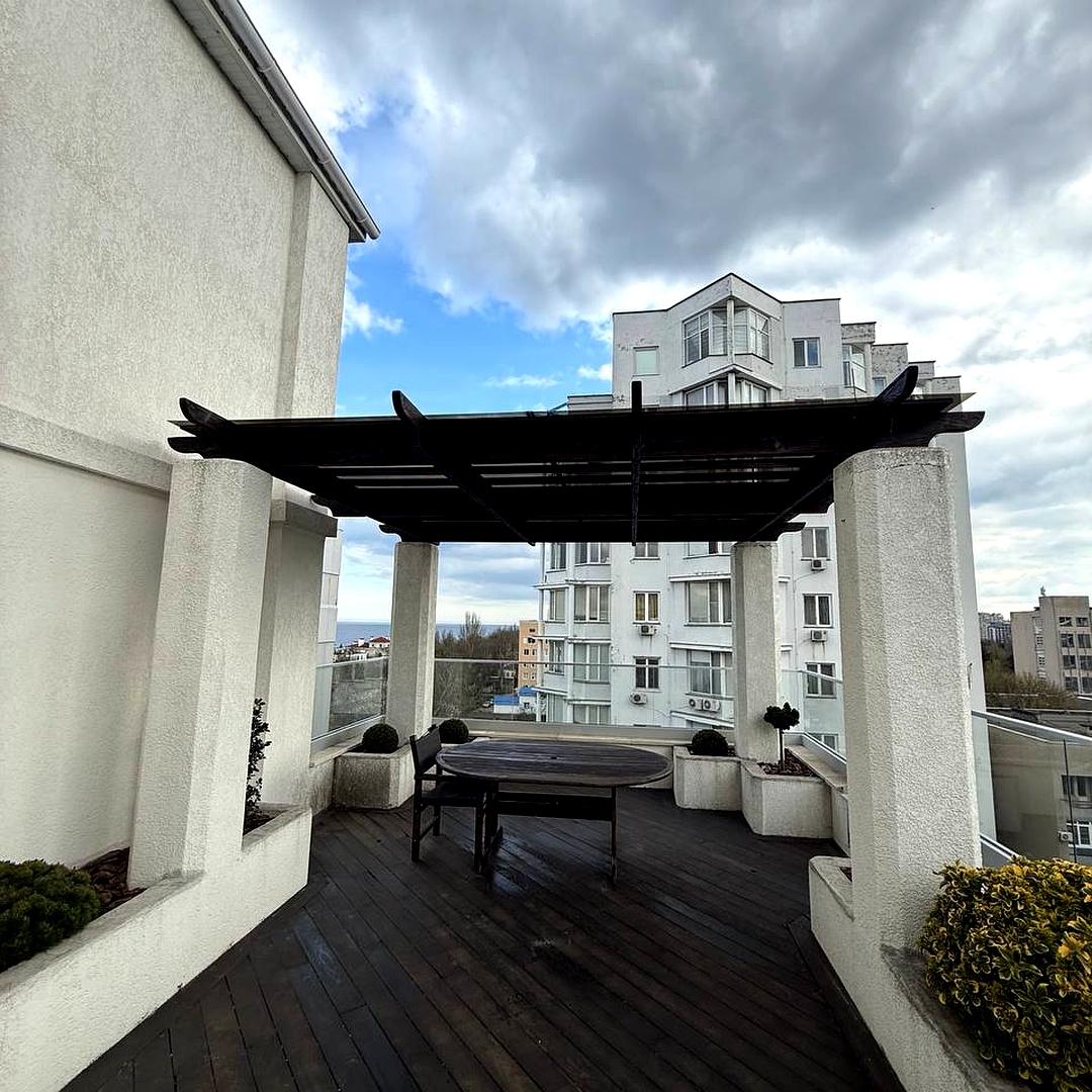 Пергола на терассе