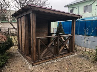 Беседка под ключ